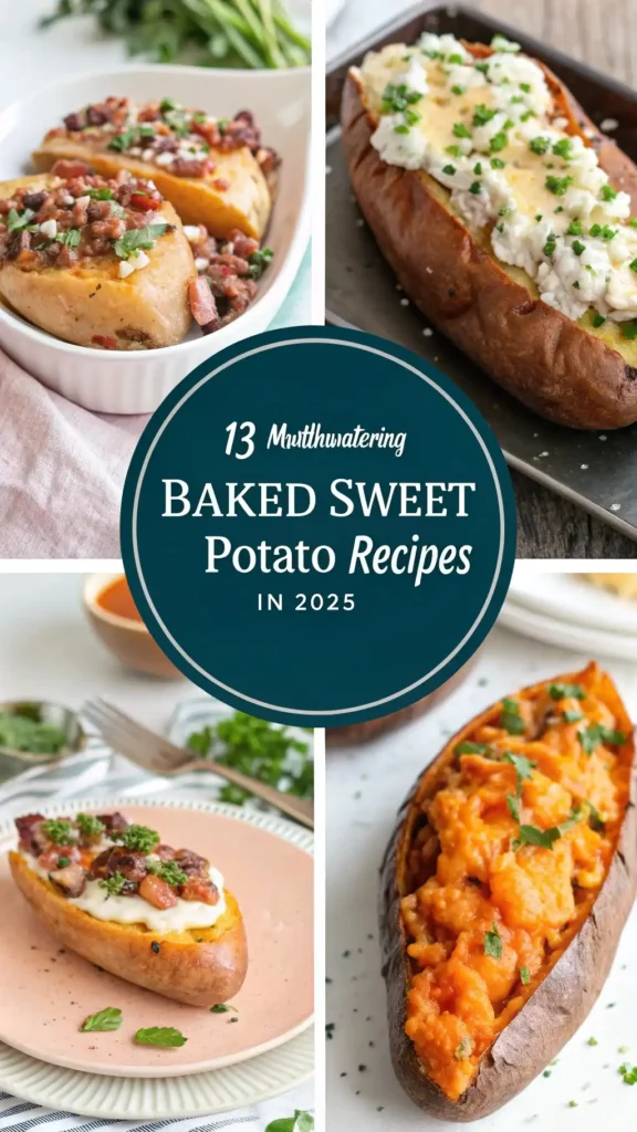 13 Mouthwatering Baked Sweet Potato Recipes to Satisfy Your Cravings Baked Sweet Potato