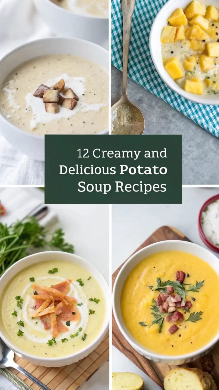 12 Creamy and Delicious Potato Soup Recipes to Devour