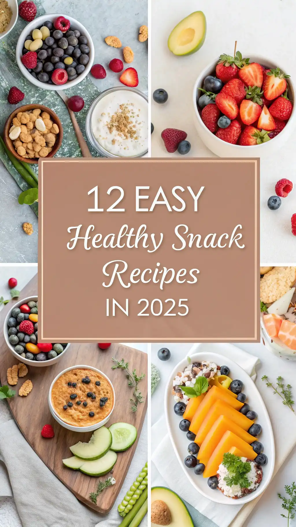 12 Easy Healthy Snack Recipes to Satisfy Your Cravings Guilt-Free