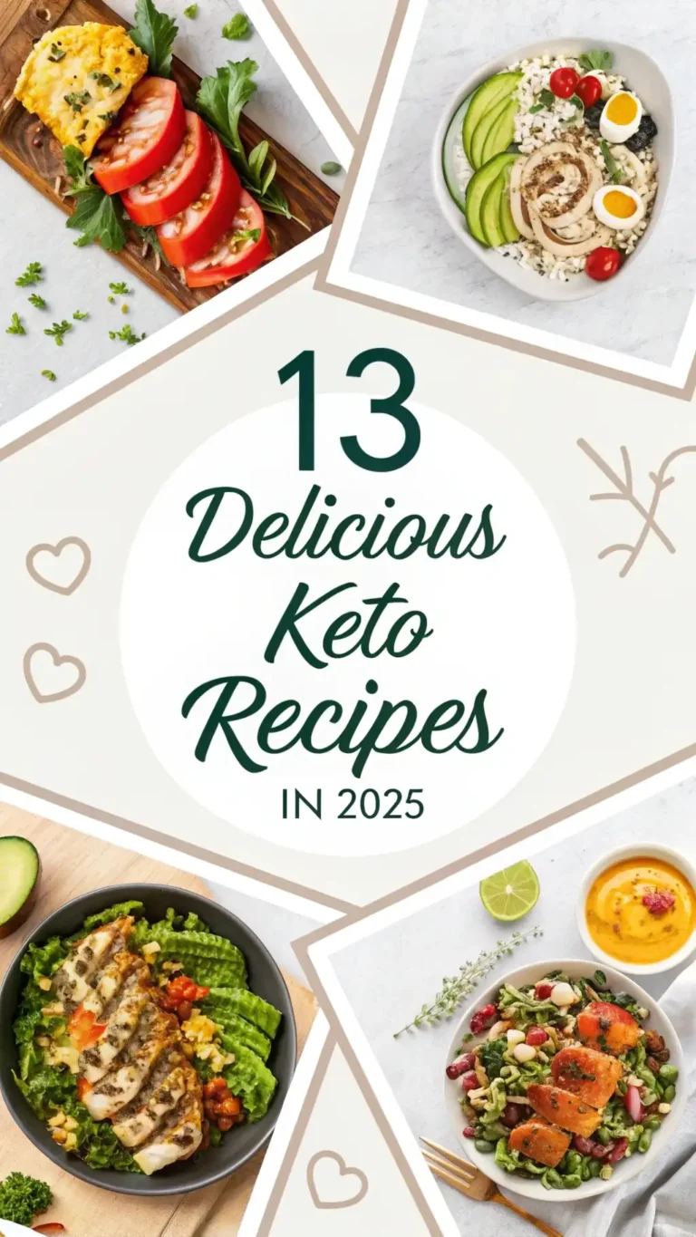 13 Delicious Keto Recipes to Kickstart Your Low-Carb Journey