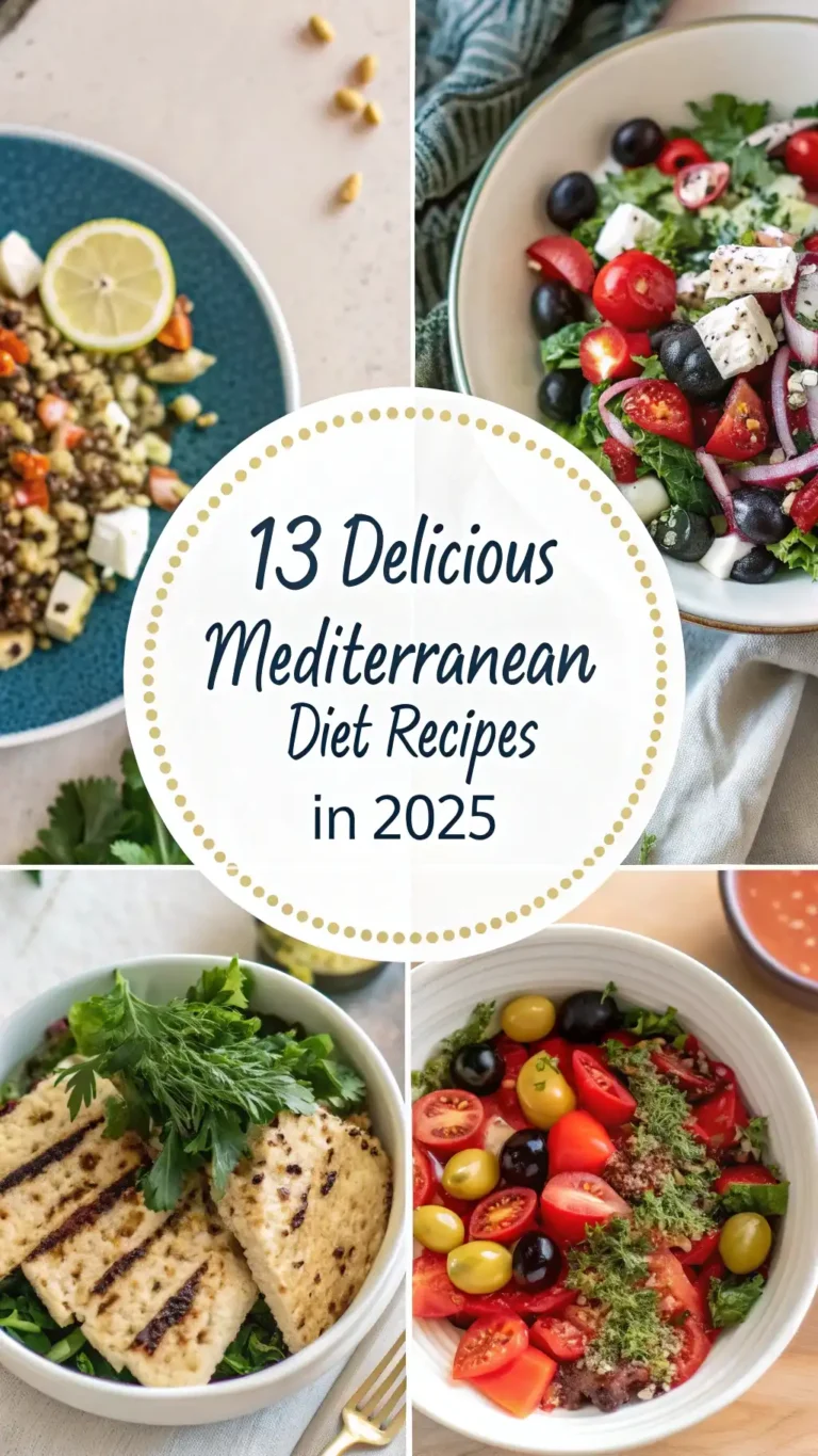 13 Delicious Mediterranean Diet Recipes to Boost Your Health