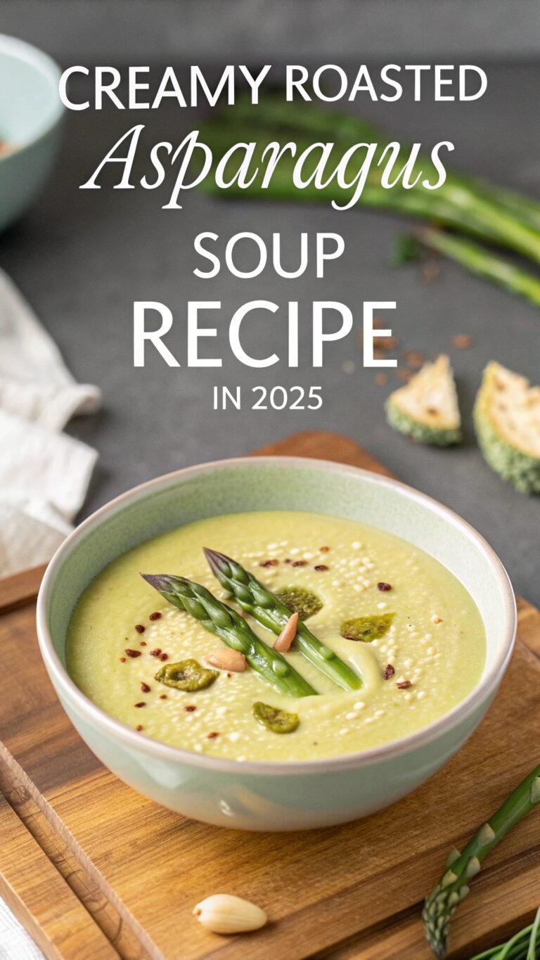 Creamy Roasted Asparagus Soup Recipe: A Deliciously Healthy Spring Dish