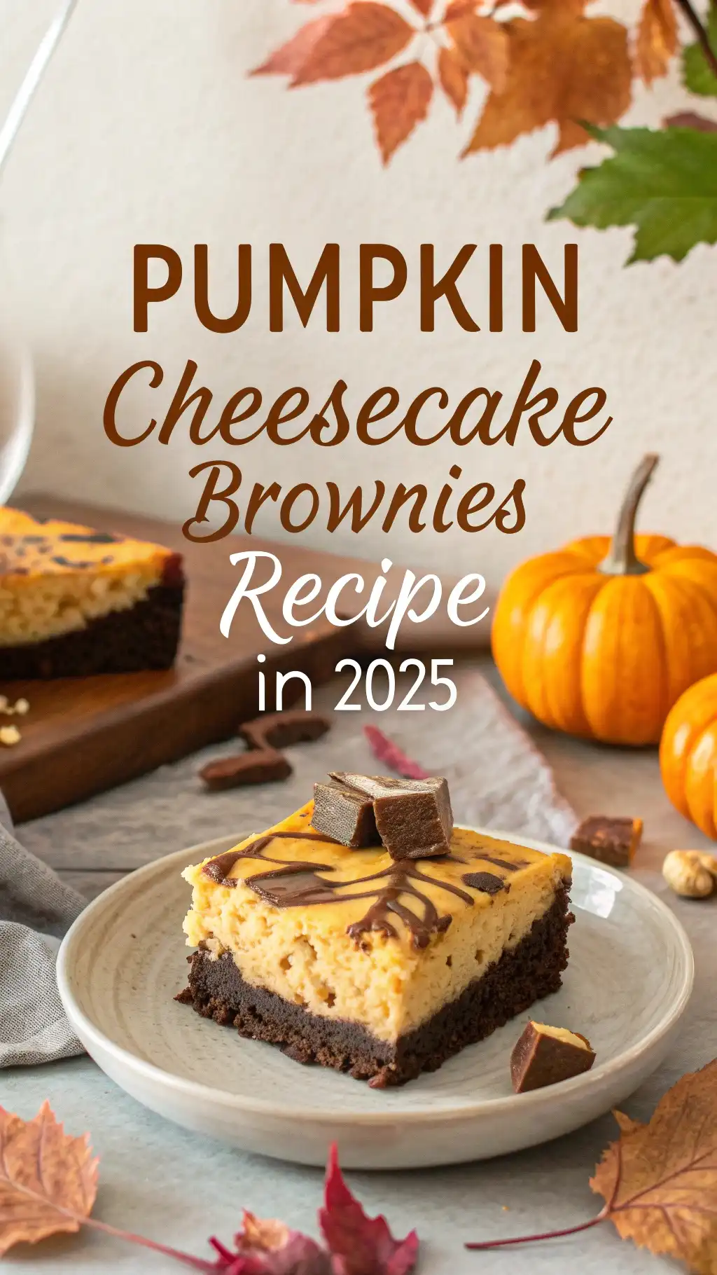 Pumpkin Cheesecake Brownies Recipe: A Sweet Fall Treat You’ll Love