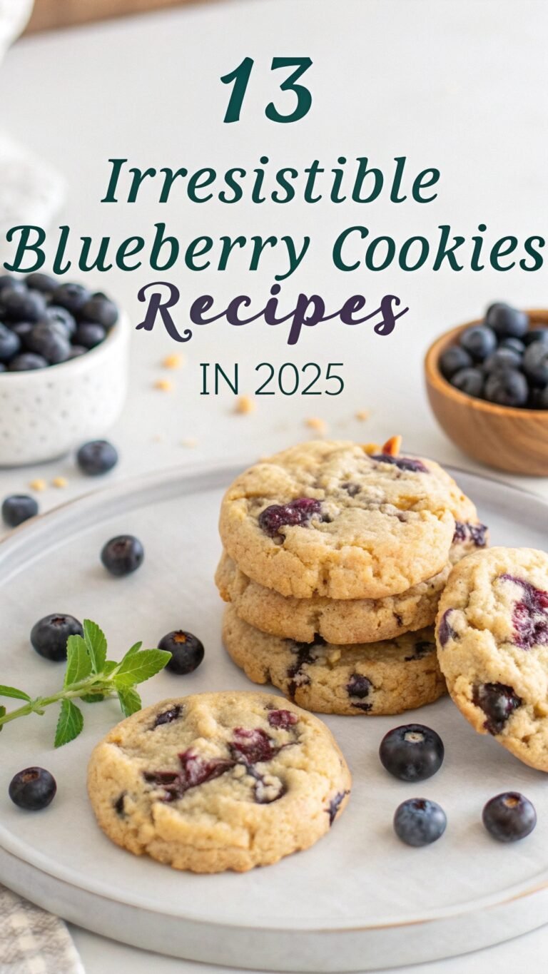 13 Irresistible Blueberry Cookies Recipes to Satisfy Your Sweet Cravings