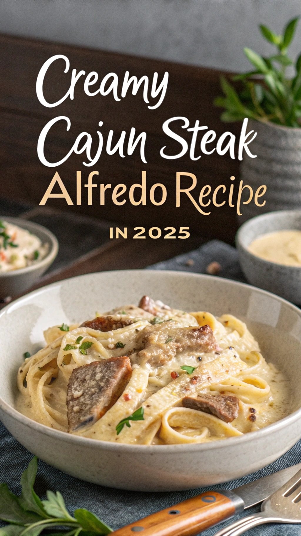 Creamy Cajun Steak Alfredo Recipe: Amazing Simple and Tasty Dinner Idea