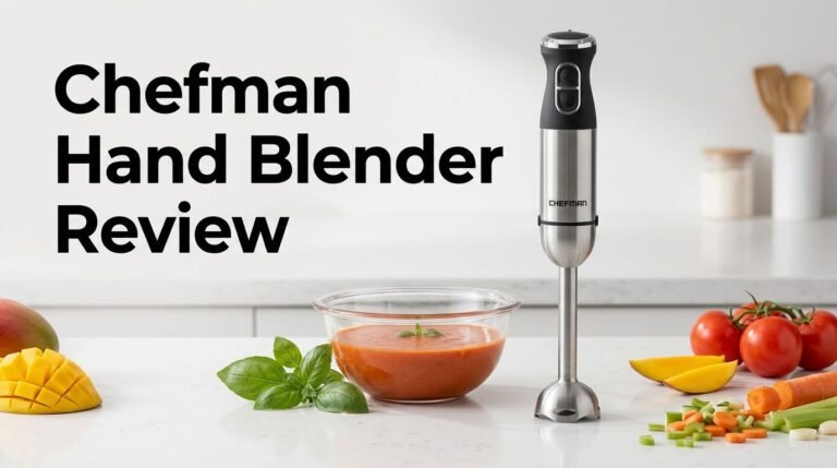 Chefman Hand Blender Review 2026: Is This Worth It?