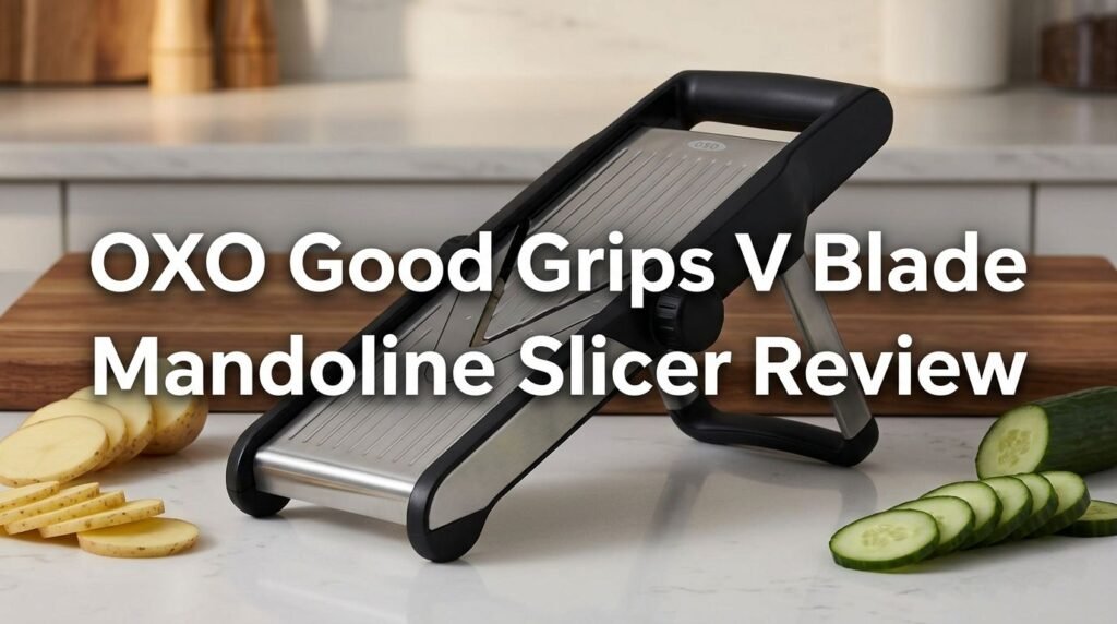OXO Good Grips V Blade Mandoline Slicer Review 2026 OXO Good Grips V Blade Mandoline Slicer