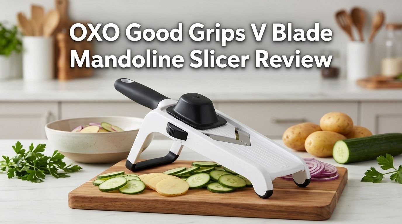 OXO Good Grips V Blade Mandoline Slicer Review 2026