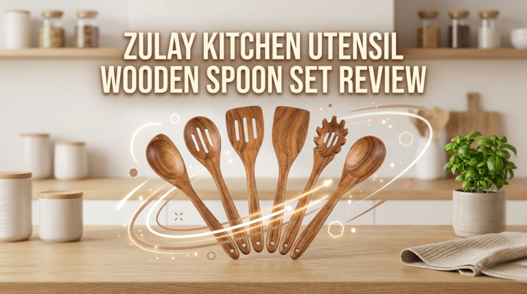 Zulay Kitchen Utensil Wooden Spoon Set Review: Worth Buying?