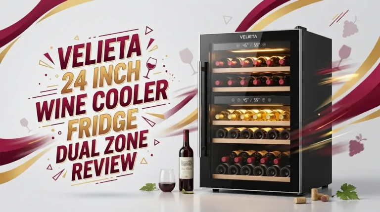 Velieta 24 Inch Wine Cooler Fridge Dual Zone Review: Worth Buying?