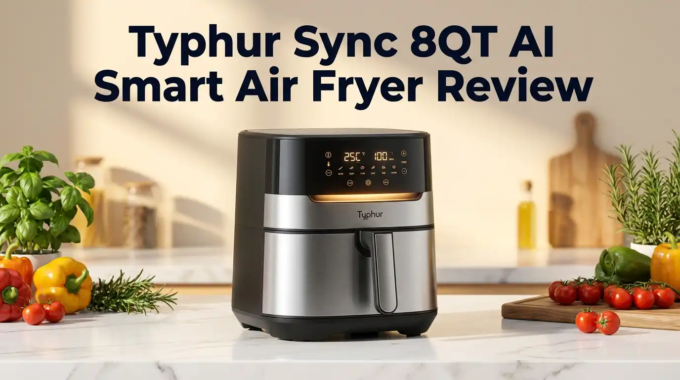 Typhur Sync 8QT AI Smart Air Fryer Review: Worth Buying?