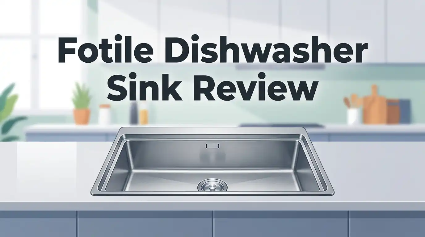 Fotile Dishwasher Sink Review: Does It Clean Well?