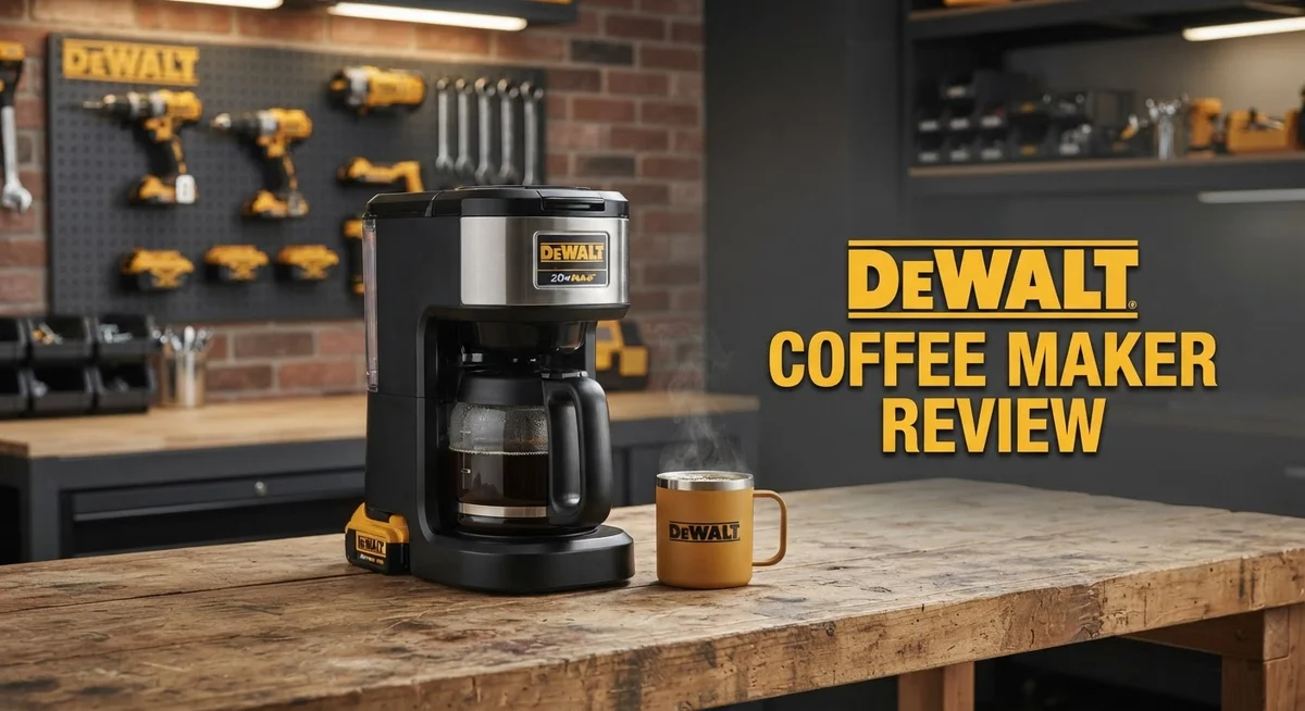 DeWalt Coffee Maker Review 2026: Cordless Brewing for Job Sites