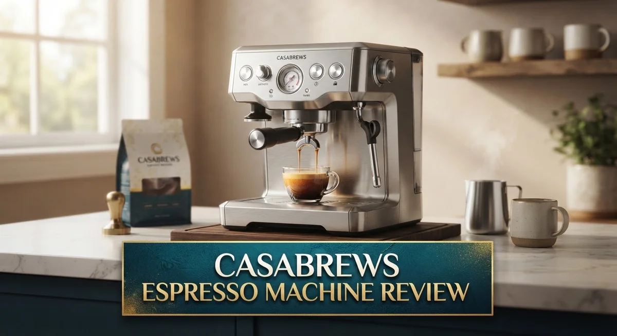 Casabrews Espresso Machine Review 2026: Features, Performance & Comparison
