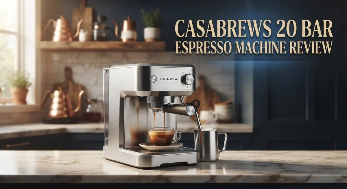 Casabrews 20 Bar Espresso Machine Review: Features, Performance & Comparison